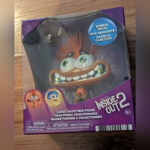 Disney and Pixar Inside Out 2 Collectible Anxiety Bobblehead Figure - A6